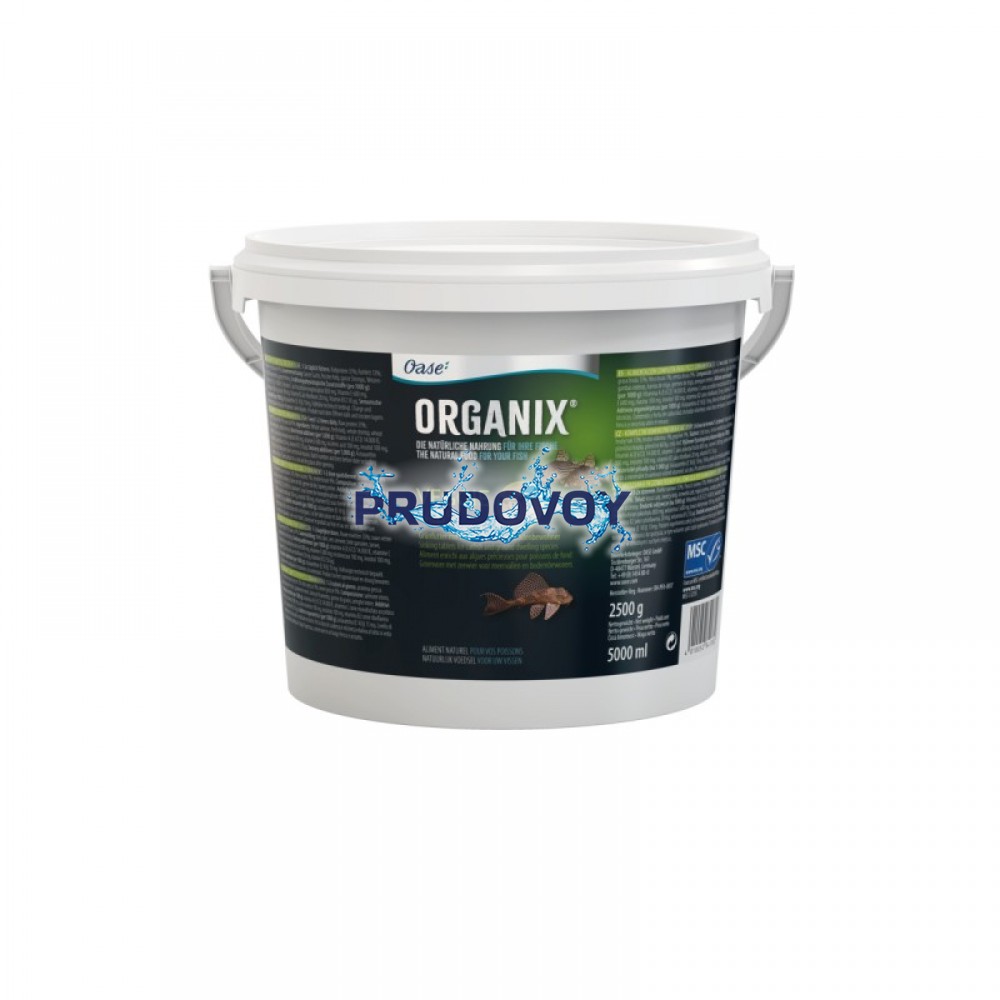Корм для донных рыб, ORGANIX Veggie Tabs 5 l 